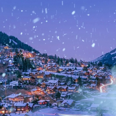 千鹤/唯美雪景/寒來暑往 秋收冬藏