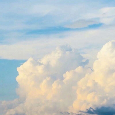恬恬/唯美意境天空海岸背景/少女的征途是星辰大海?