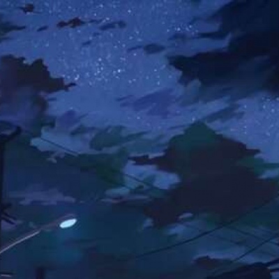 （背景图）好好生活，慢慢相遇（星空）