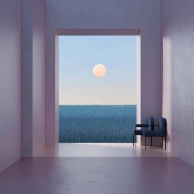 千鹤/唯美意境海边风景/想寄一个春天给…