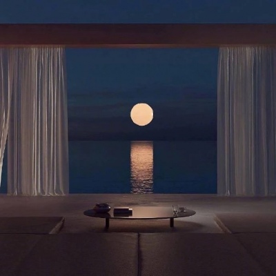 千鹤/唯美意境海边风景/想寄一个春天给…
