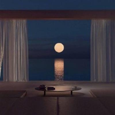 背景图： 郝念七/今日风格紫蓝白