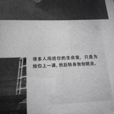 背景图   从相遇到离开，我欠自己太多，不欠你分豪