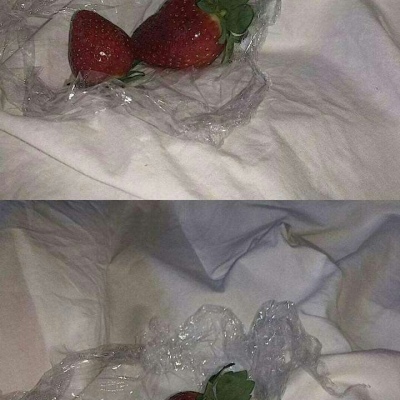 日常更图  草莓背景图