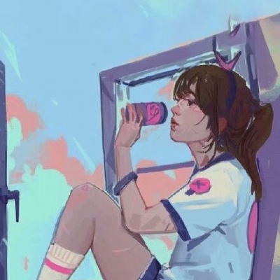 恬恬/唯美文艺意境插画背景/ 生生不息的希望?
