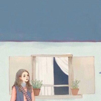 恬恬/唯美文艺意境插画背景/ 生生不息的希望?