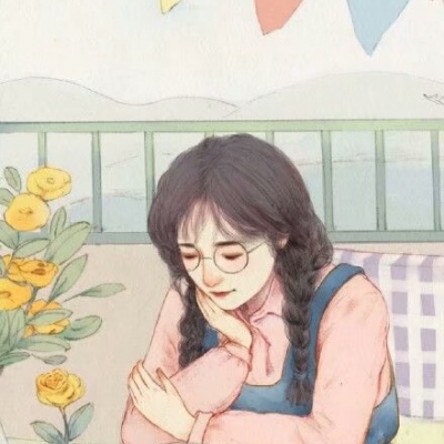 恬恬/唯美文艺意境插画背景/ 生生不息的希望?