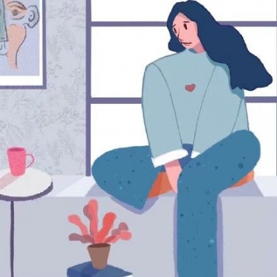 恬恬/唯美文艺意境插画背景/ 生生不息的希望?