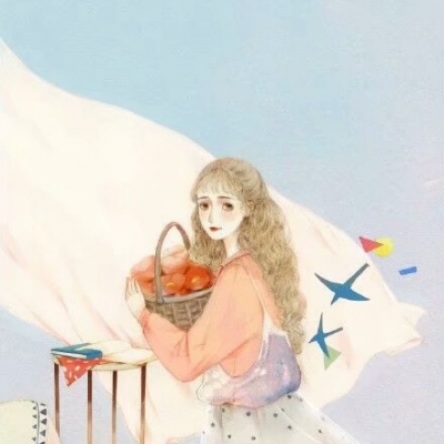 恬恬/唯美文艺意境插画背景/ 生生不息的希望?