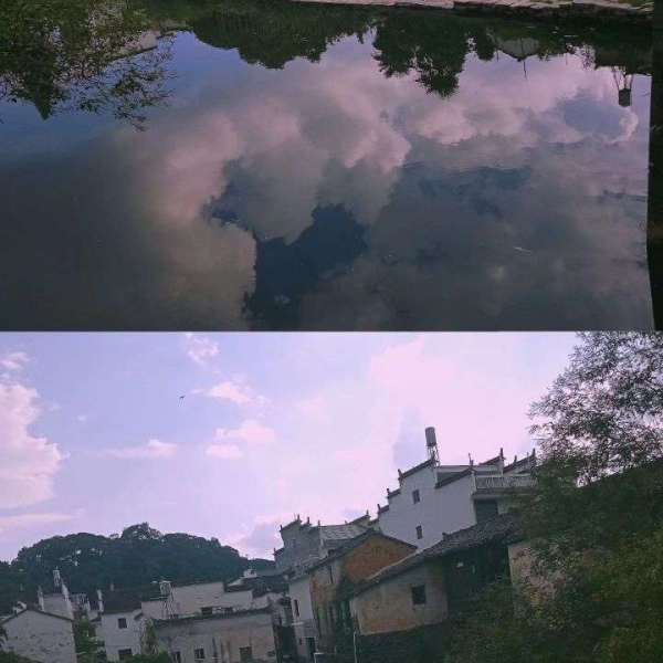 顾羽书.  故地重游看的不是风景,而是风景中的你