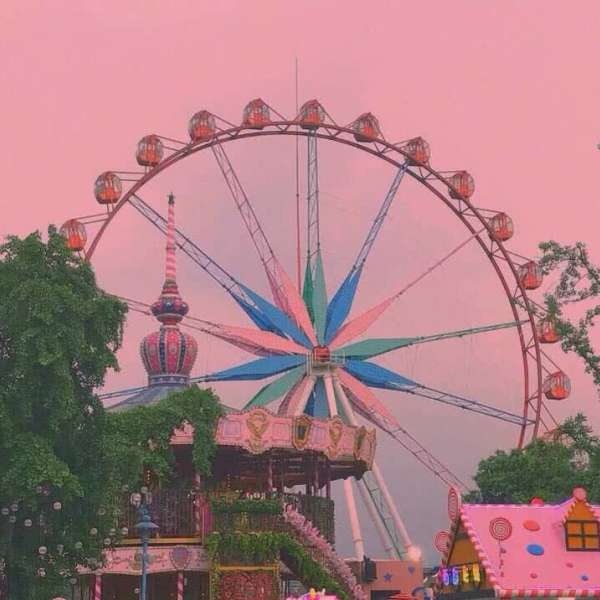 顾羽书.  粉色系唯美背景