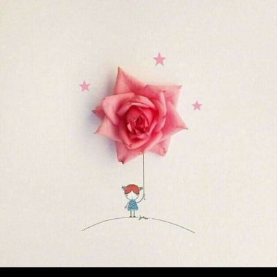 花朵小人  静物头像哈哈
