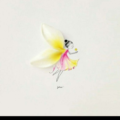 花朵小人  静物头像哈哈
