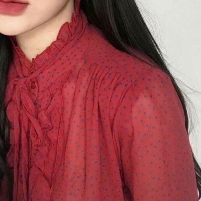 沈曦：ins唯美红系背景图