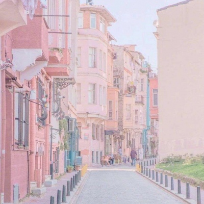 莫小昕。粉色系背景图