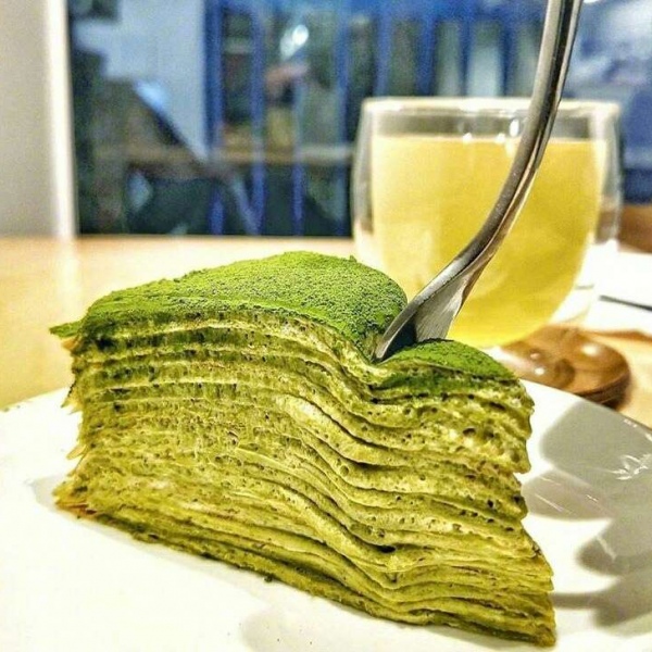 芯儿   绿茶控背唯美景图