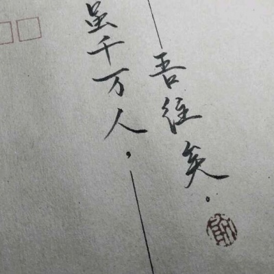 林一/原创手写 勿盗