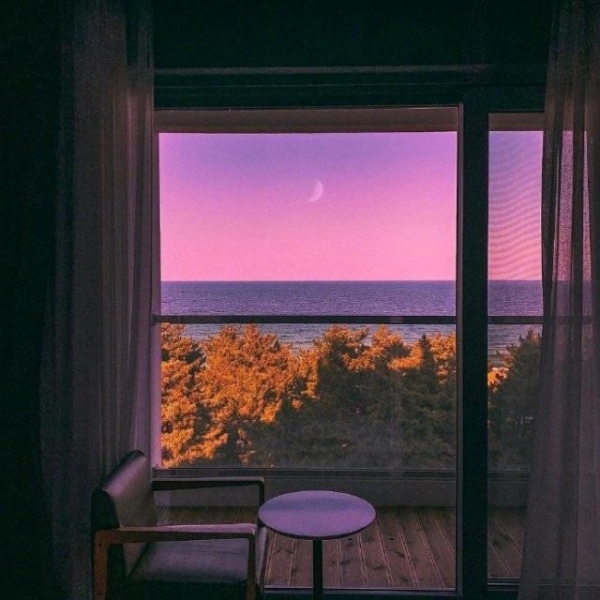 微信唯美窗边风景.
