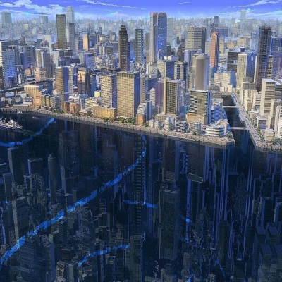 千鹤/唯美风景/插画/ArseniXC
