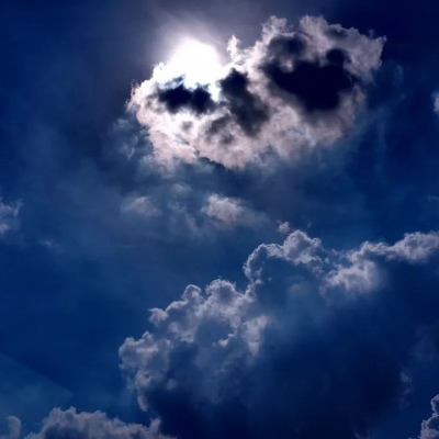 安奈 意境傍晚清新背景图 不止木星瑰丽 整个银河系我都愿赠予你