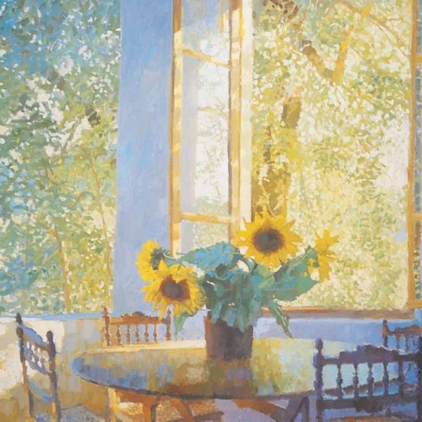 阿兴：唯美风景插画分享 小城故事 画师：Nicholas Verrall