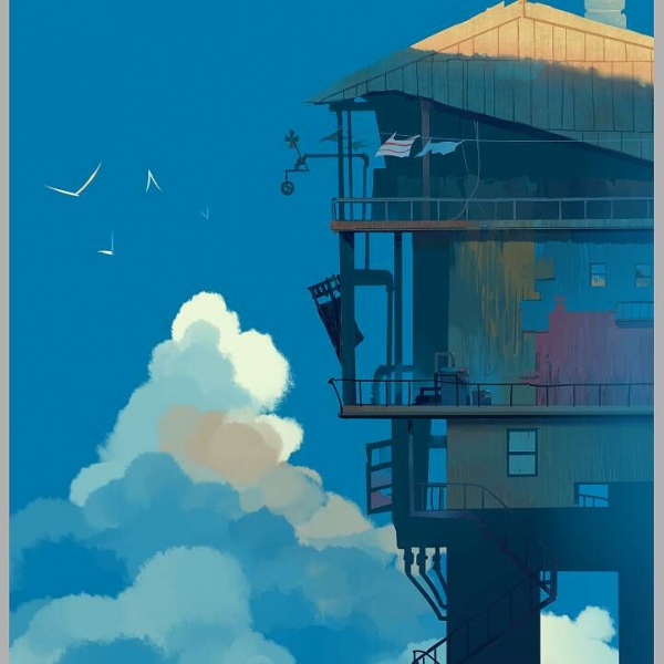 夏  邦乔彦插画作品 唯美意境