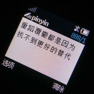 千鹤/诺基亚/我已经很久没有见到我想见的人了