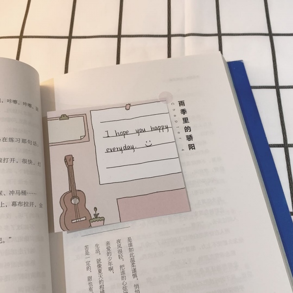 手写系列图片／我在人间贩卖黄昏，只为收集世间温柔去见你