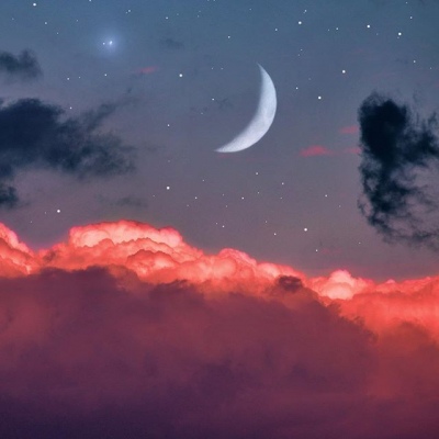 林弦：唯美ins天空背景图