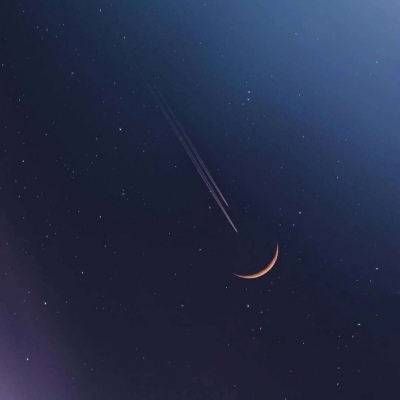 黑暗时的天空