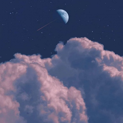 黑暗时的天空