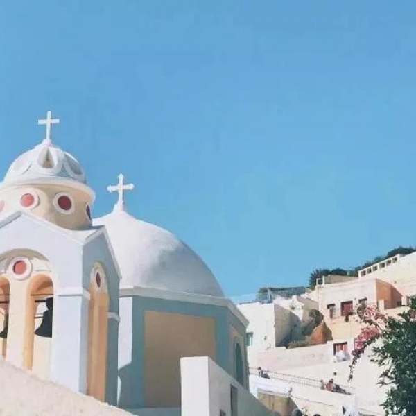 云梓/蓝色系风景背景图