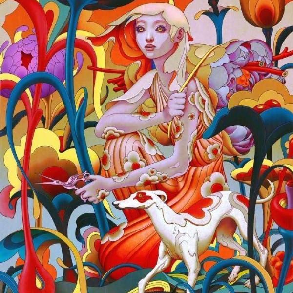 长安插画/  众生非苦即甜 唯你百味难 /辨插画师:James Jean