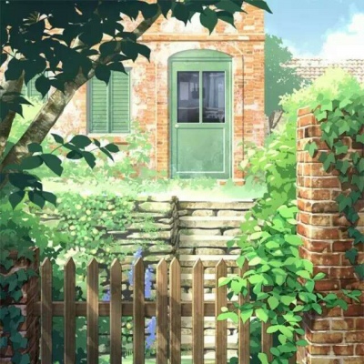 姜辞 动漫风景唯美/星空迷上了山野有雾有灯也有归人