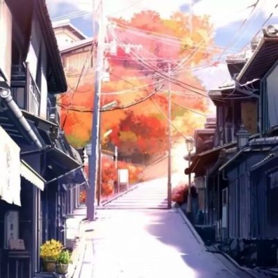姜辞 动漫风景唯美/星空迷上了山野有雾有灯也有归人