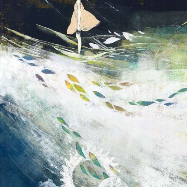插画，意境