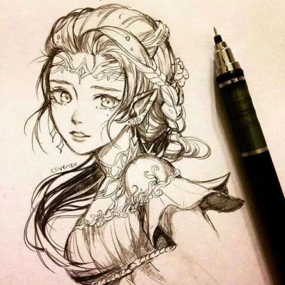 念七 手绘作品精致