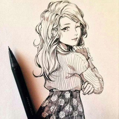 念七 手绘作品精致