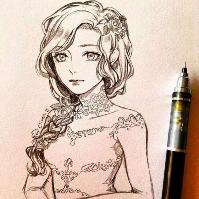 念七 手绘作品精致
