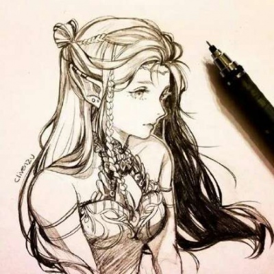 念七 手绘作品精致