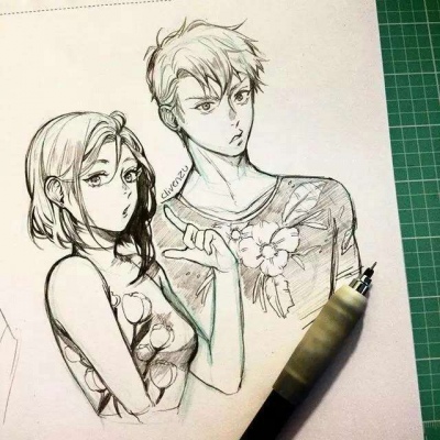 念七 手绘作品精致