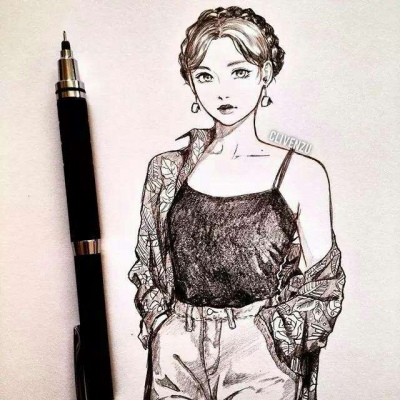 念七 手绘作品精致