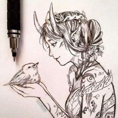 念七 手绘作品精致