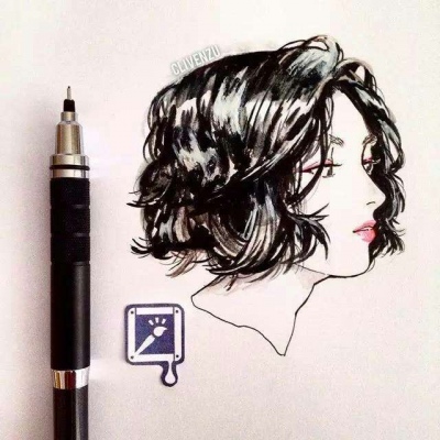 念七 手绘作品精致