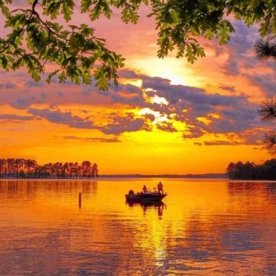 甜词  唯美意境背景图  夕阳