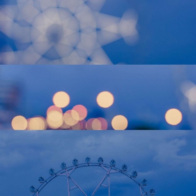 蓝色系背景图