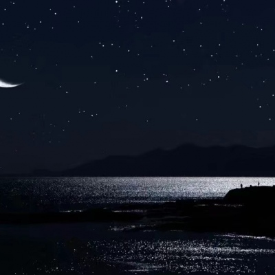 池媚恩  唯美星空壁纸/今晚的夜空真迷人啊