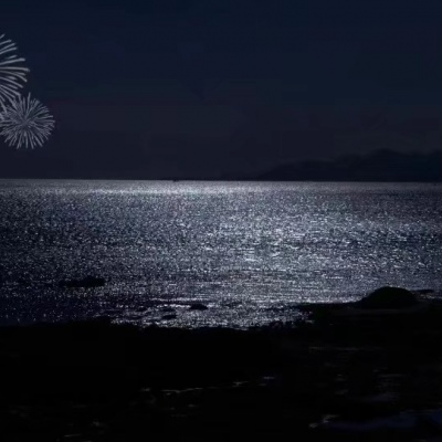 池媚恩  唯美星空壁纸/今晚的夜空真迷人啊