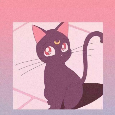 江煜/美少女战士粉红背景图