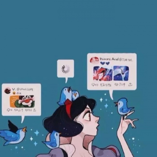蓝色系小清新壁纸